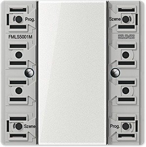 Фото Jung FMLS5001M Настенный «плоский» пульт управления eNet, 1 группа (скрытая установка, механизм)