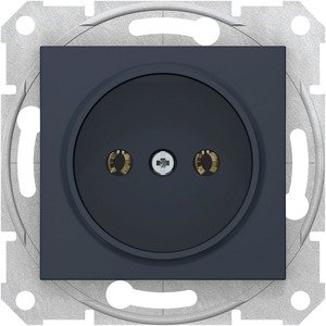 Фото Schneider Electric Sedna SDN2900270 Розетка без заземляющего контакта (16 А, быстрозажим. контакты, под рамку, скрытая установка, графит)
