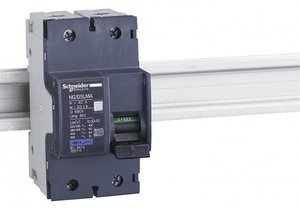 Фото Schneider Electric Acti 9 18876 Автоматический выключатель двухполюсный 80А (7.5 кА, MA)