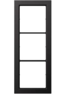 Фото Jung FD-design FDAL2983D Рамка 3-постовая (универсальная, dark)
