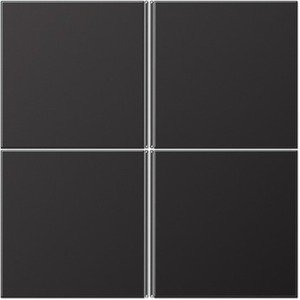 Фото Jung LS AL2404TSAD Комплект клавиш 4 группы для кнопочного модуля (dark)