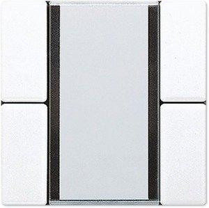 Фото Jung LS2072NABSWW Модуль кнопочный KNX 2 группы "стандарт" (скрытая установка, механизм, белый)