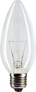 Фото Philips Standard 871150005669650 Лампа накаливания декоративная B35 40 Вт (E27, свеча, 96.5 мм)
