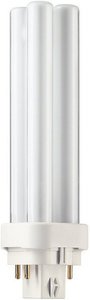 Фото Philips Master 871150062331770 Лампа люминесцентная PL-C 13/830 4p 13 Вт (G24q-1, 3000K, 130.9 мм)
