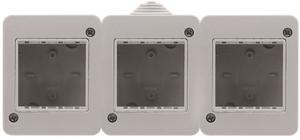 Фото ABB Zenit 2CLA329310N1101 Коробка для открытого монтажа (IP40, 6 модулей, серая)