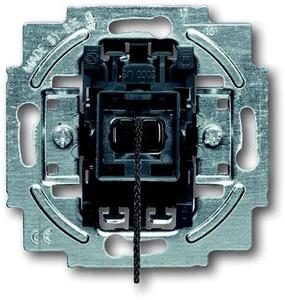 Фото ABB Busch-Jaeger 1413-0-1077 Выключатель со шнурком Н.О. контакт (10 А, механизм, скрытая установка)