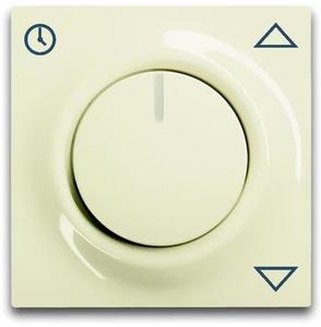Фото ABB Impuls 2CKA006430A0372 Накладка выключателя жалюзи (с возм. подсветки, маркировка, слоновая кость)