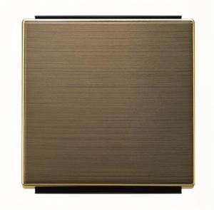Фото ABB Sky Niessen 2CLA850100A1201 Клавиша одиночная (античная латунь)