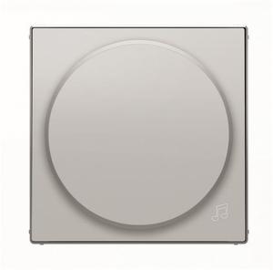Фото ABB Sky Niessen 2CLA855900A1301 Крышка регулировки громкости (серебро)