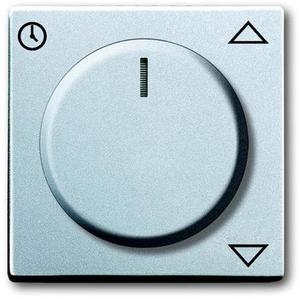 Фото ABB Future Linear 2CKA006430A0357 Накладка для поворотного выключателя жалюзи (с возм. подсветки, серебристо-алюминиевая)