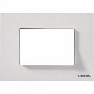 Фото ABB Zenit N3273 GR Монтажная рамка 3 модуля (IP55, крышка, серая)
