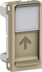 Фото Schneider Electric Unica NU941044 Крышка розетки компьютерной (RJ45, бежевая)