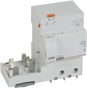 Фото Legrand DX3 410577 Выключатель дифференциального тока двухполюсный 125А 30мА (тип А)