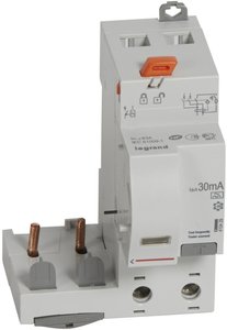 Фото Legrand DX3 410429 Выключатель дифференциального тока двухполюсный 63А 30мА (тип А)