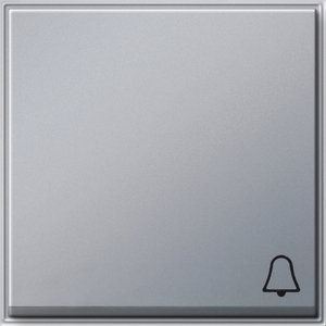 Фото Gira TX_44 028665 Клавиша одиночная ("звонок", алюминий)