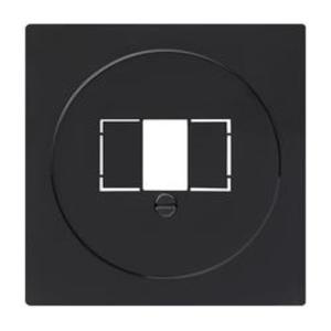 Фото Gira S-Color 027647 Крышка розетки USB (USB/TAE, черная)