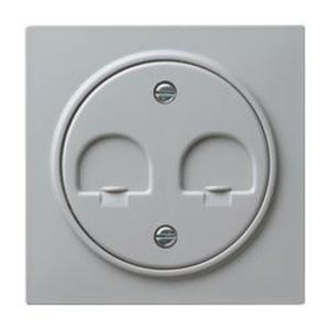 Фото Gira S-Color 066242 Крышка розетки телефонной (2хRJ45/RJ11, серая)