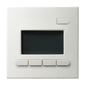 Фото Gira S-Color 117540 Таймер электронный Easy (1000 Вт, под рамку, скрытая установка, белый)
