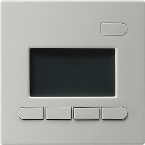 Фото Gira S-Color 117542 Таймер электронный Easy (1000 Вт, под рамку, скрытая установка, серый)