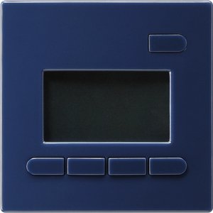 Фото Gira S-Color 117546 Таймер электронный Easy (1000 Вт, под рамку, скрытая установка, синий)