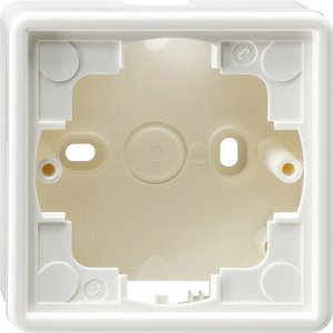 Фото Gira S-Color 006140 Коробка монтажная одиночная (белая)