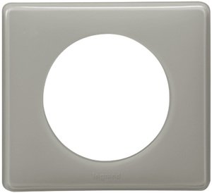 Фото Legrand Celiane 066601 Рамка 1-постовая (серый глянец)