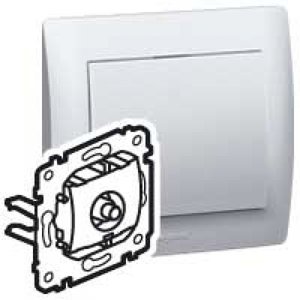 Фото Legrand Galea Life 696817 Крышка для розетки телевизионной (TV, 1 шт, оконечная, под рамку, с/у, белый)