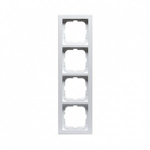 Фото ABB Impressivo 2TKA000409G1 Рамка 4-постовая (белый)