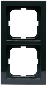 Фото ABB Impressivo 2TKA000333G1 Рамка 2-постовая (антрацит)