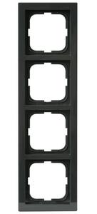 Фото ABB Impressivo 2TKA000407G1 Рамка 4-постовая (антрацит)