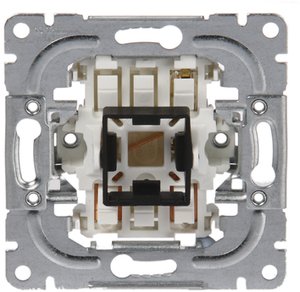 Фото ABB Impressivo 1066.01 Переключатель одноклавишный (16 А, механизм, с/у)