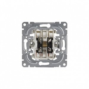 Фото ABB Impressivo 2TKA000229G1 Кнопка двухклавишная (16 А, механизм, с/у)