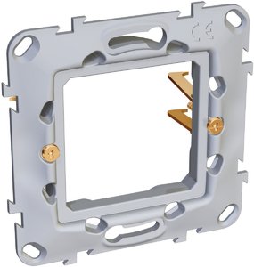 Фото Schneider Electric Altira ALB45620N Суппорт 1-пост (пластик, монтажные лапки)
