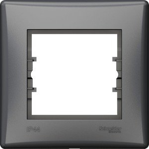 Фото Schneider Electric Sedna SDN5810560 Рамка 1-постовая (универсальная, алюминий)