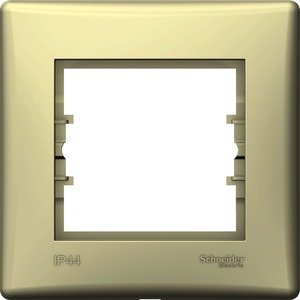 Фото Schneider Electric Sedna SDN5810547 Рамка 1-постовая (универсальная, бежевый)
