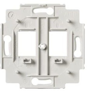 Фото ABB 2TKA000600G1 Суппорт для 2хRJ-45 (Keystone, AMP)