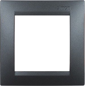 Фото Simon Simon 15 1500610-038 Рамка 1-постовая (графит)