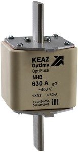 Фото Вставка плавкая OptiFuse NH3-630-400AC-0-gG-УХЛ3