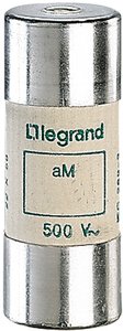 Фото Legrand Промышленный цилиндрический предохранитель аМ 22x58 16а 500В с бойком