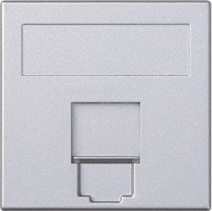Фото Simon 500 Cima 50000085-033 Адаптер для RJ45 (шторки, алюминий)