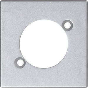 Фото Simon Connect K122-8 Плата для установки разъемов XLR (алюминий)
