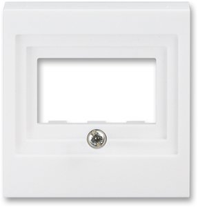 Фото ABB Levit 2CHH290040A4003 Крышка для информационной розетки (USB/VGA/HDMI, белый/белый)
