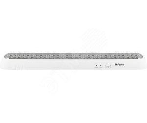Фото Feron 12898 Светильник аварийный светодиодный LEDх90 5ч постоянный IP20 (EL17 AC/DC)