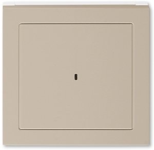 Фото ABB Levit 2CHH590700A4018 Накладка для карточного выключателя (кофе макиато/белый)