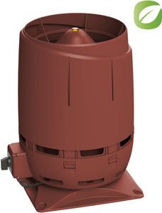 Фото Vilpe 350208 ECo125S FLOW Вентилятор + основание 300x300 (красный)