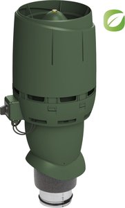 Фото Vilpe 350246 ECo125P/500 FLOW Вентилятор (с шумопоглотителем, зеленый)