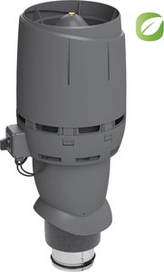 Фото Vilpe 350247 ECo125P/500 FLOW Вентилятор (с шумопоглотителем, серый)