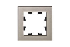 Фото Schneider Electric AtlasDesign Nature ATN320501 Рамка 1-постовая (стекло шампань)