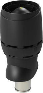 Фото Vilpe 160P/ИЗ/500 Flow XL 350102 Вентиляционный выход (черный)