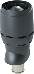 Фото Vilpe 160P/ИЗ/500 Flow XL 350107 Вентиляционный выход (серый)